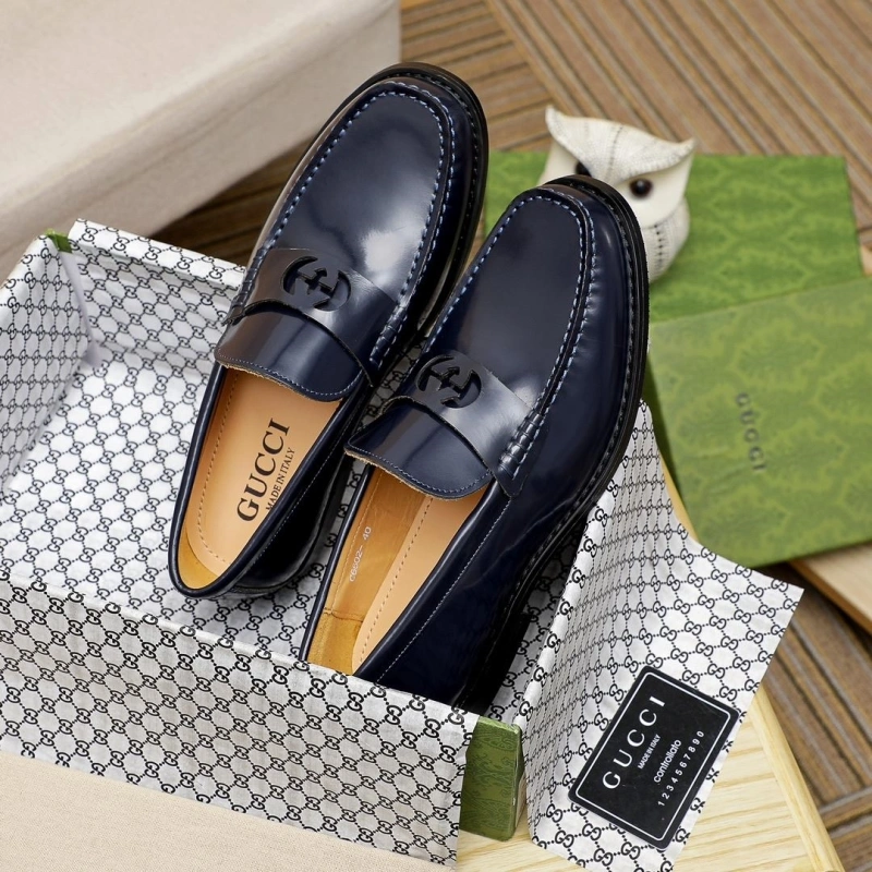 Fashionable Gxccx Leather Shoes 160441