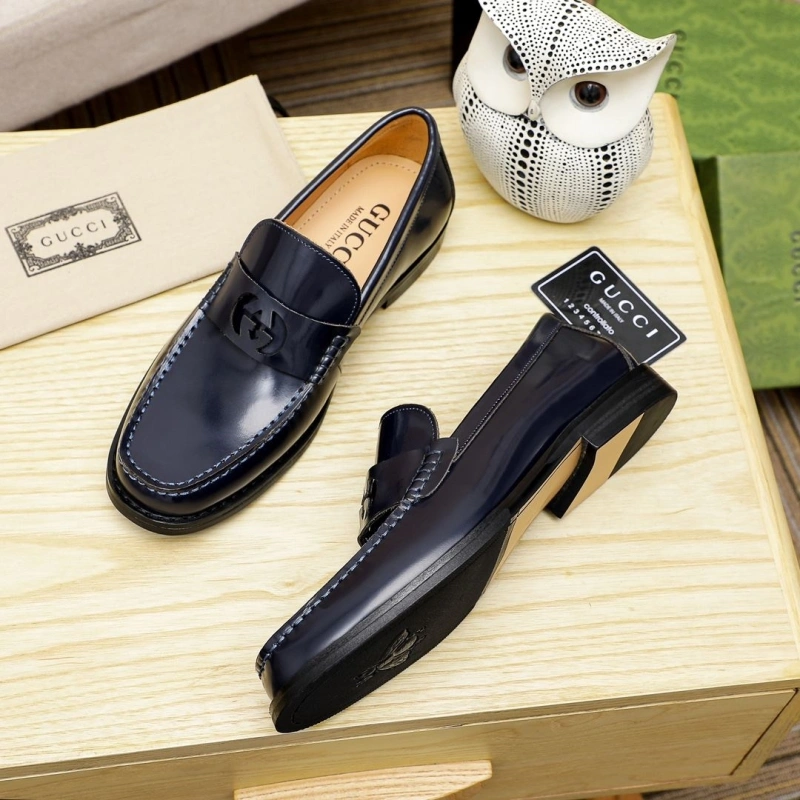 Fashionable Gxccx Leather Shoes 160441