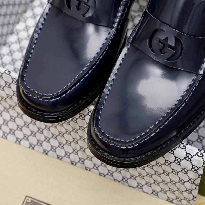 Fashionable Gxccx Leather Shoes 160441