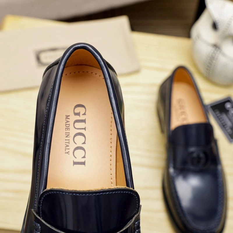 Fashionable Gxccx Leather Shoes 160441