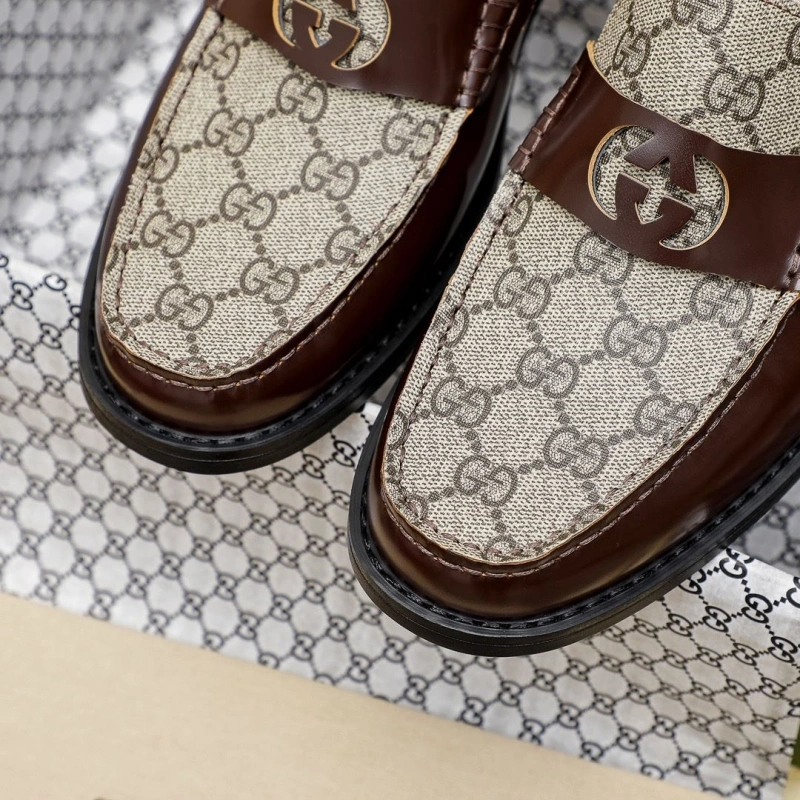 Gxccx Leather Shoes Durable 160435