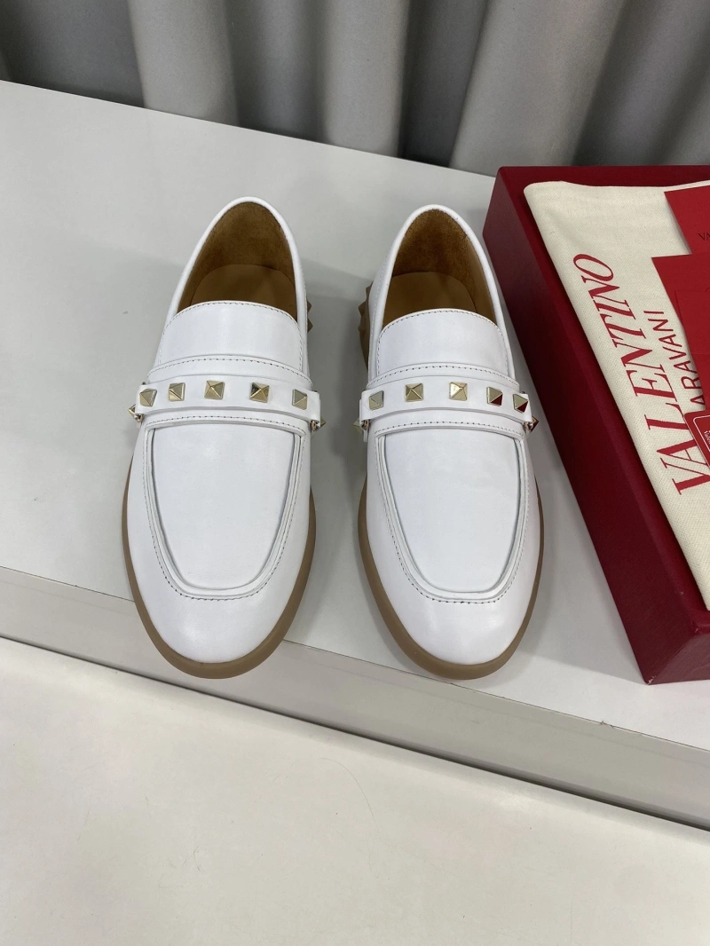 Trendy Vxlxntino Leather Shoes 231285