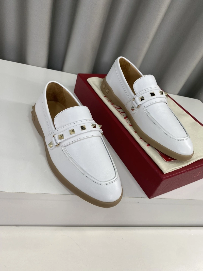 Trendy Vxlxntino Leather Shoes 231285