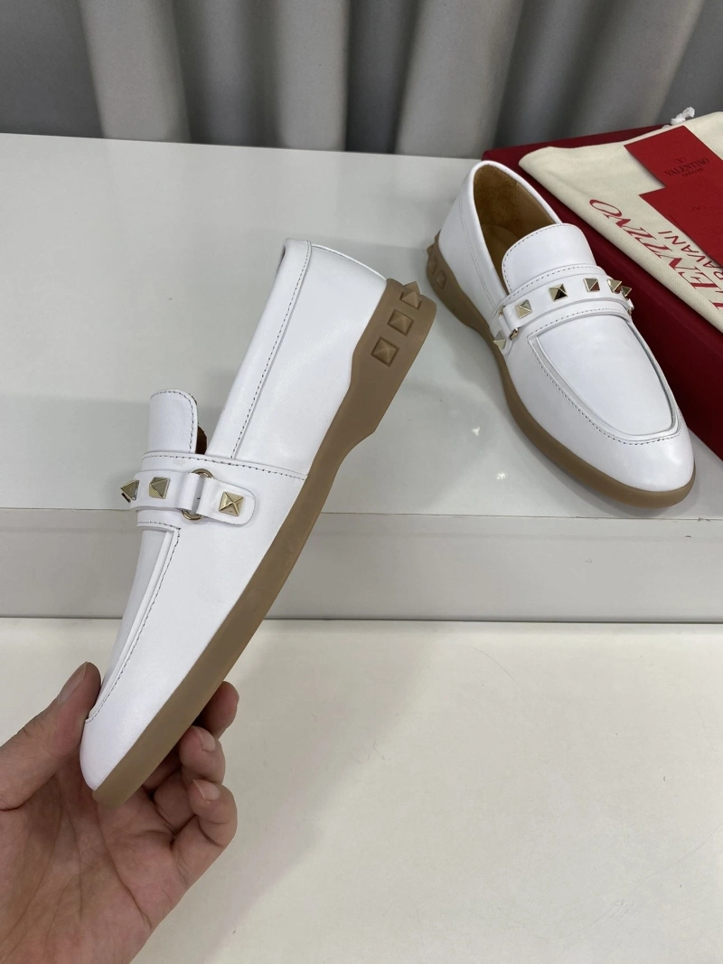 Trendy Vxlxntino Leather Shoes 231285