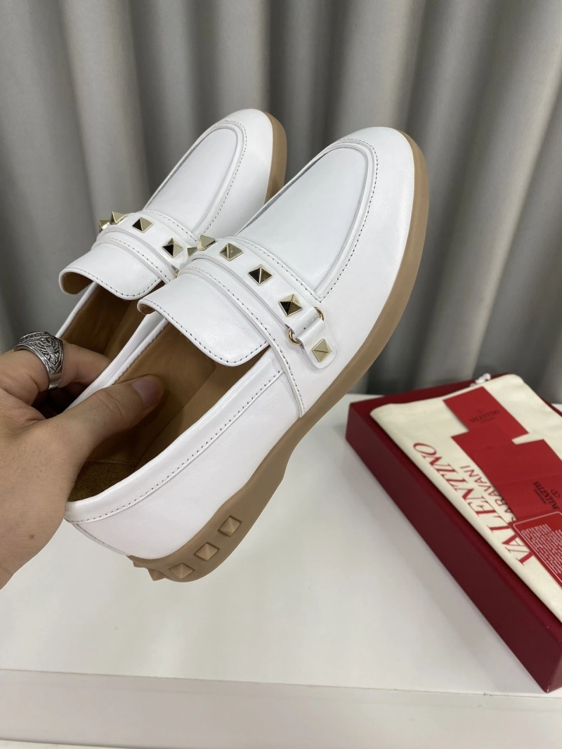 Trendy Vxlxntino Leather Shoes 231285