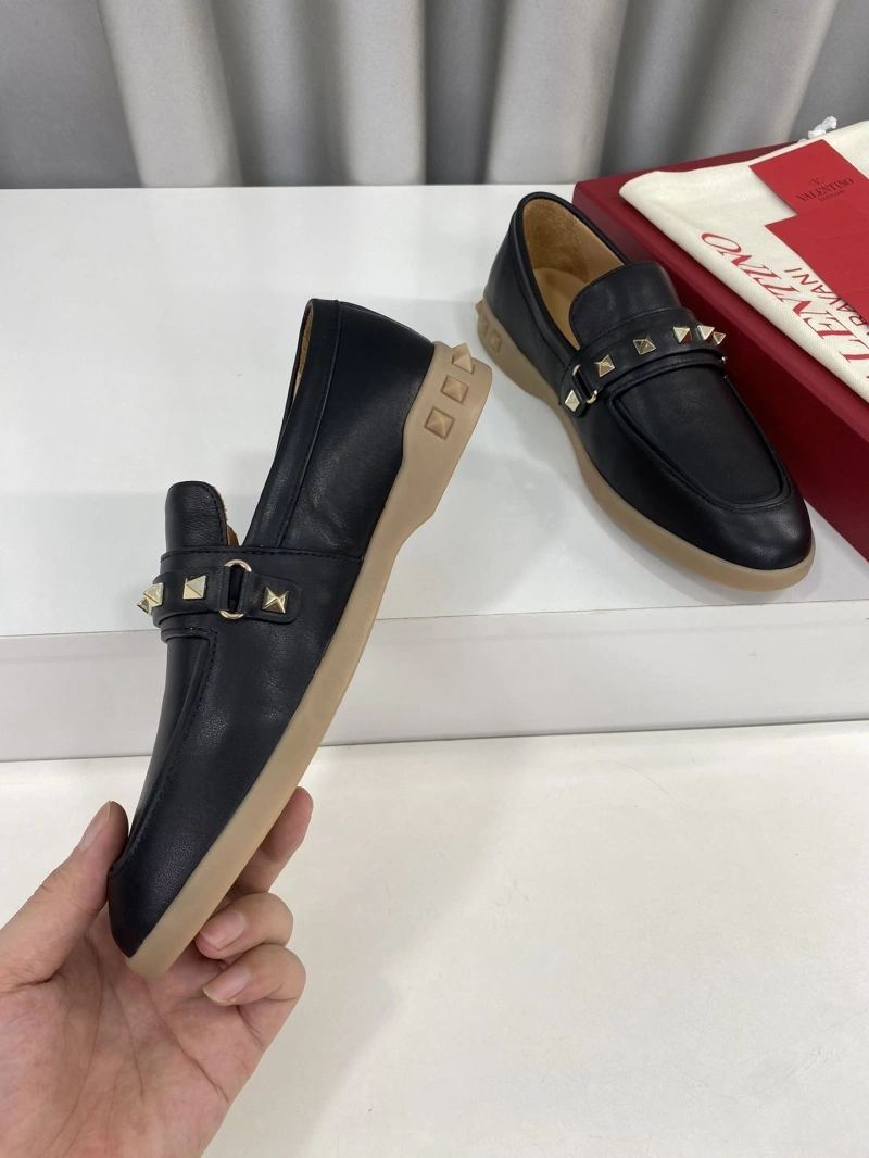 EyeCatching Vxlxntino Leather Shoes 231270