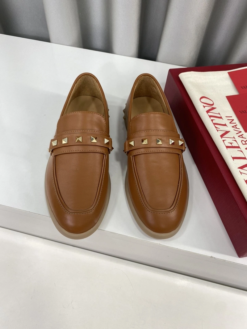 Comfortable Vxlxntino Leather Shoes 231284
