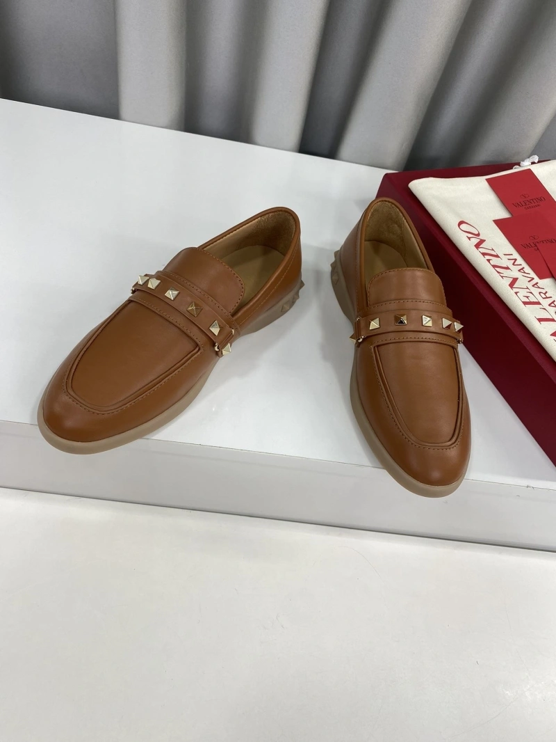 Comfortable Vxlxntino Leather Shoes 231284