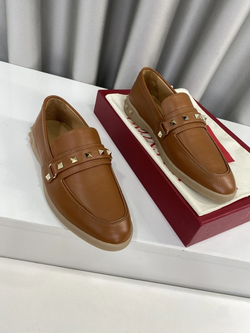 Comfortable Vxlxntino Leather Shoes 231284