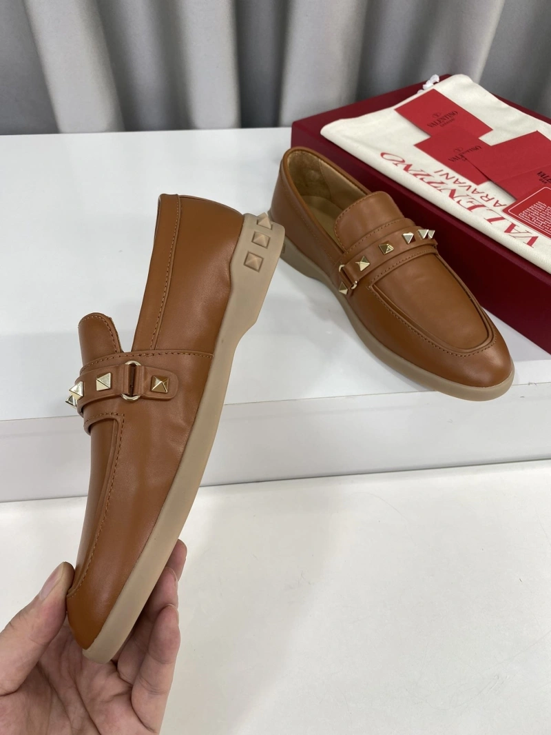 Comfortable Vxlxntino Leather Shoes 231284