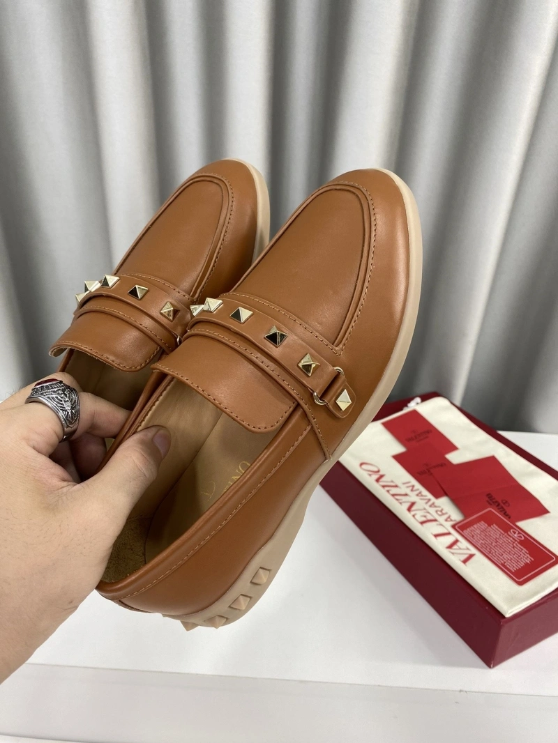 Comfortable Vxlxntino Leather Shoes 231284