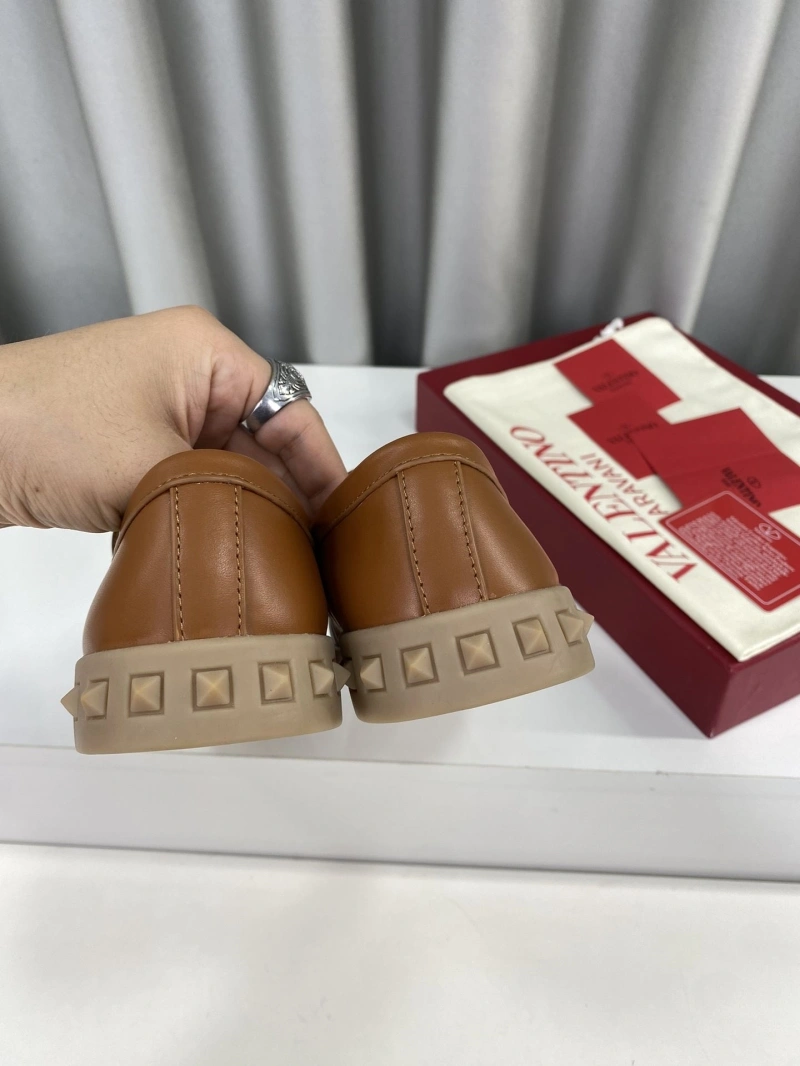 Comfortable Vxlxntino Leather Shoes 231284