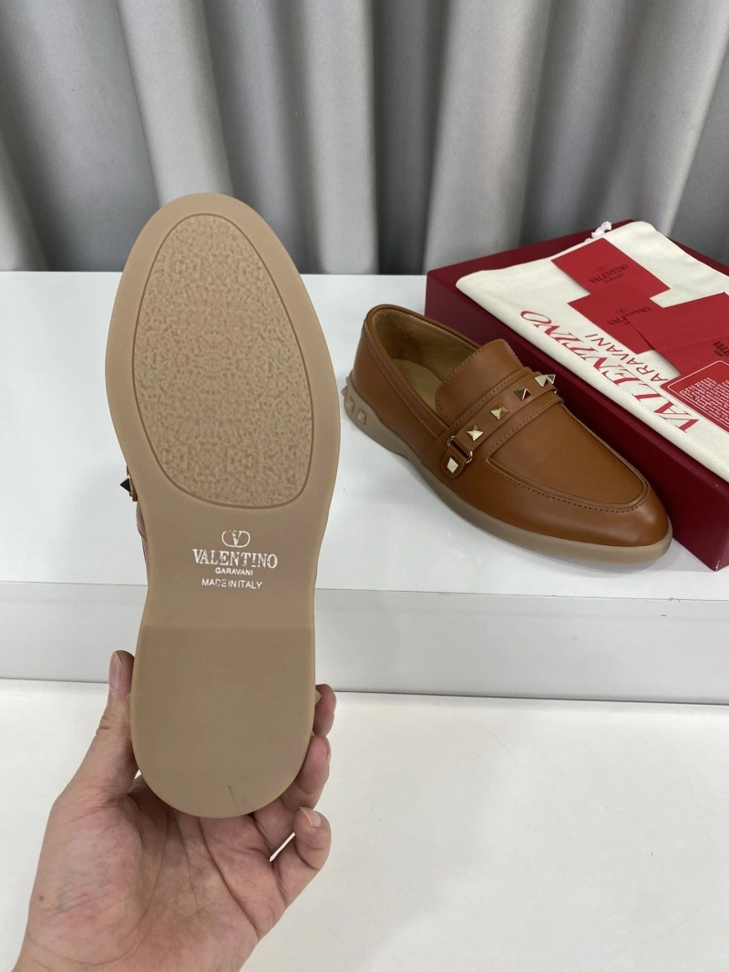 Comfortable Vxlxntino Leather Shoes 231284