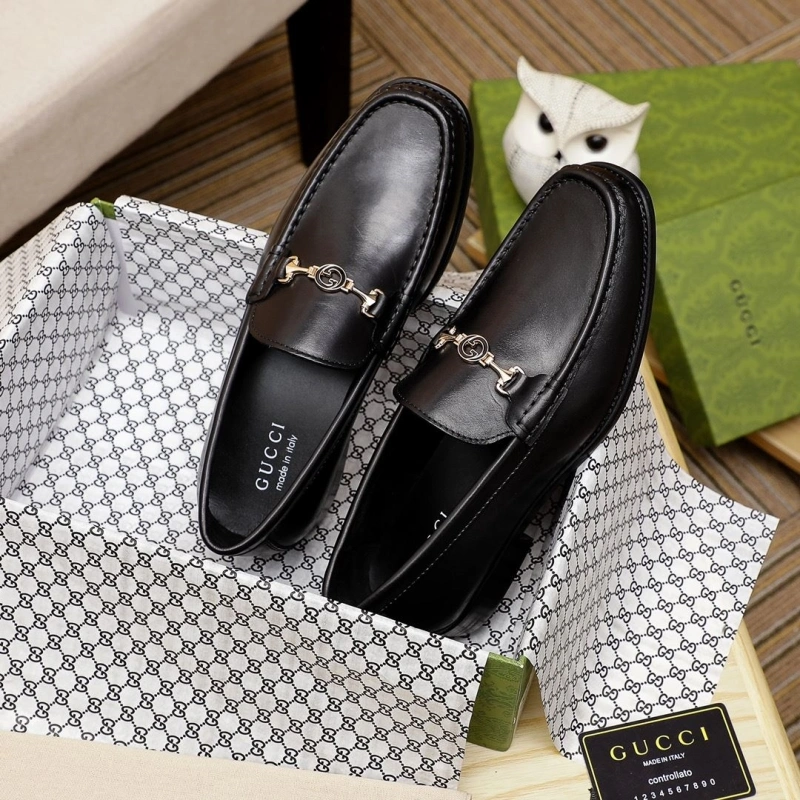 Gxccx Leather Shoes Bright 160402