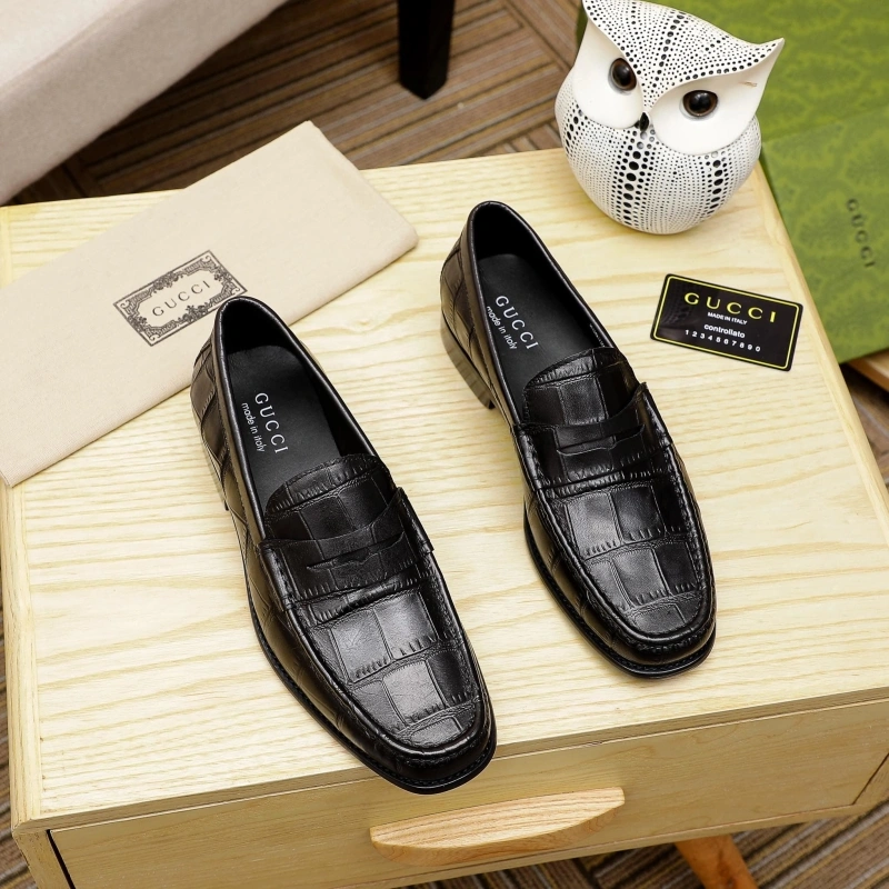 Gxccx Leather Shoes Sleek 160404