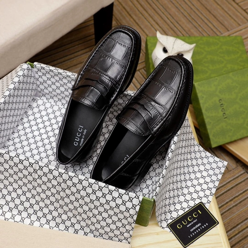 Gxccx Leather Shoes Sleek 160404