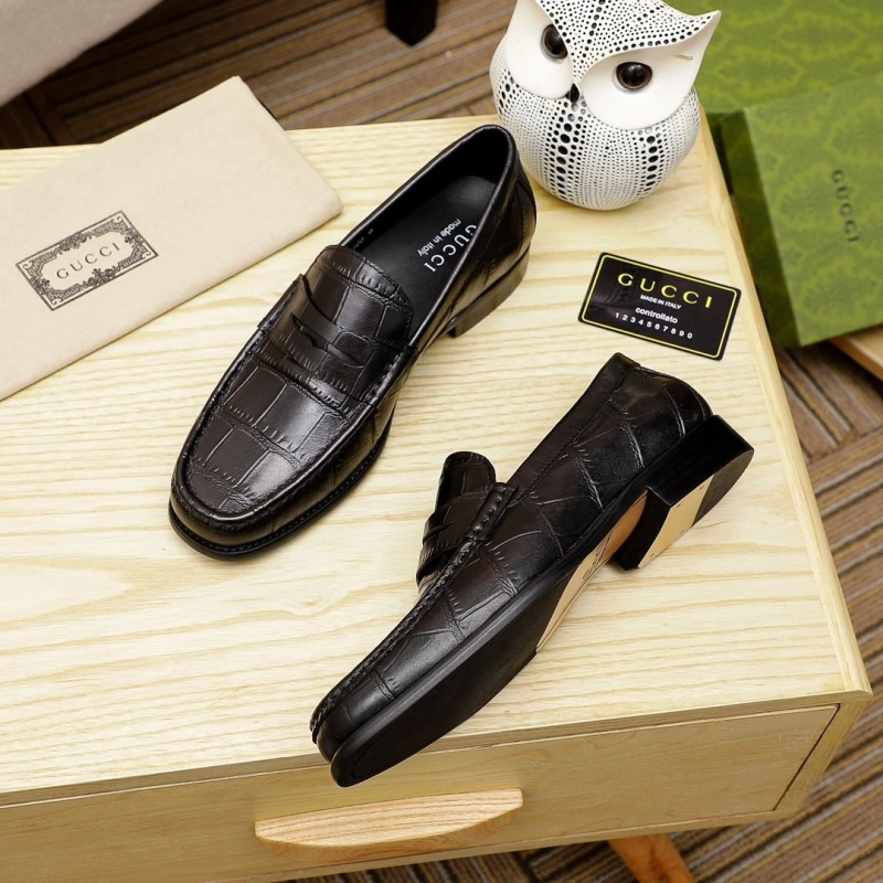 Gxccx Leather Shoes Sleek 160404
