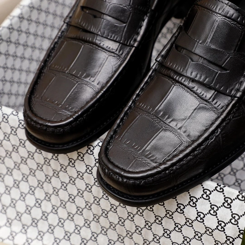 Gxccx Leather Shoes Sleek 160404