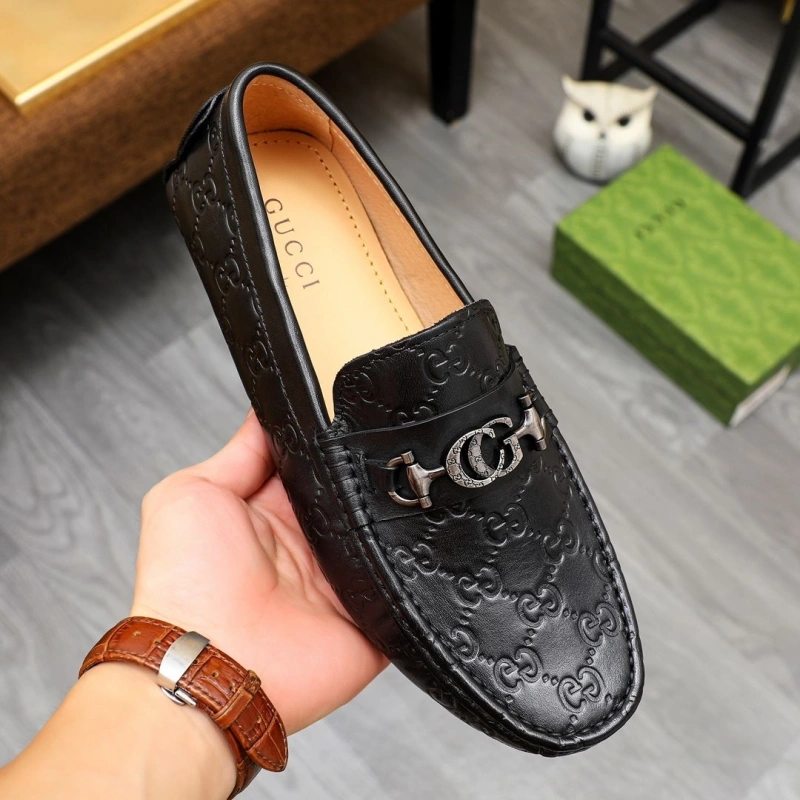 EyeCatching Gxccx Leather Shoes 160398