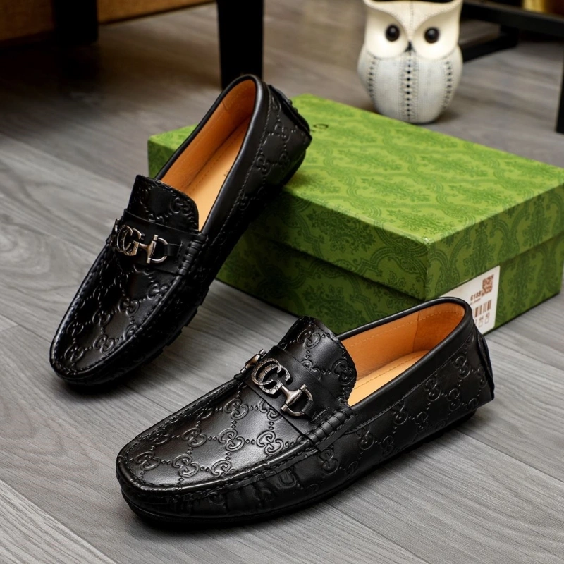 EyeCatching Gxccx Leather Shoes 160398