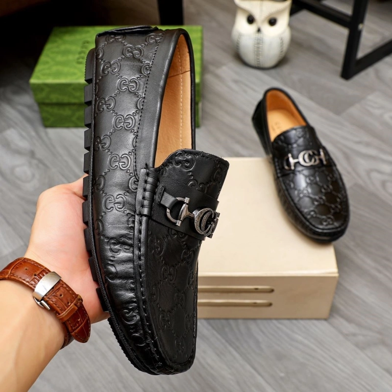 EyeCatching Gxccx Leather Shoes 160398