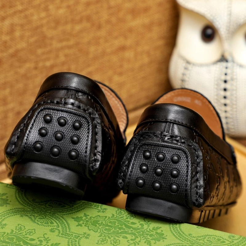EyeCatching Gxccx Leather Shoes 160398
