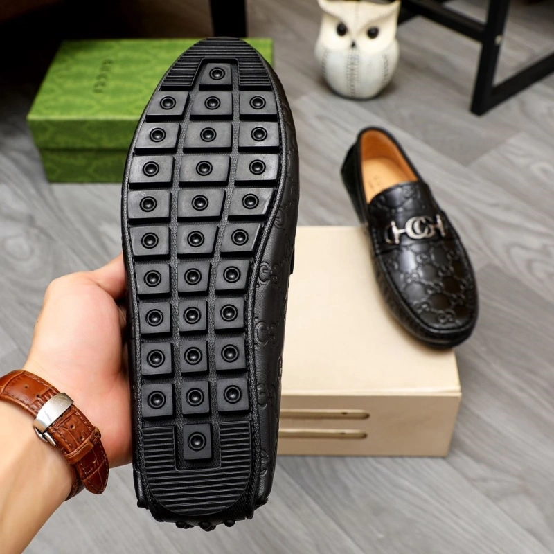 EyeCatching Gxccx Leather Shoes 160398