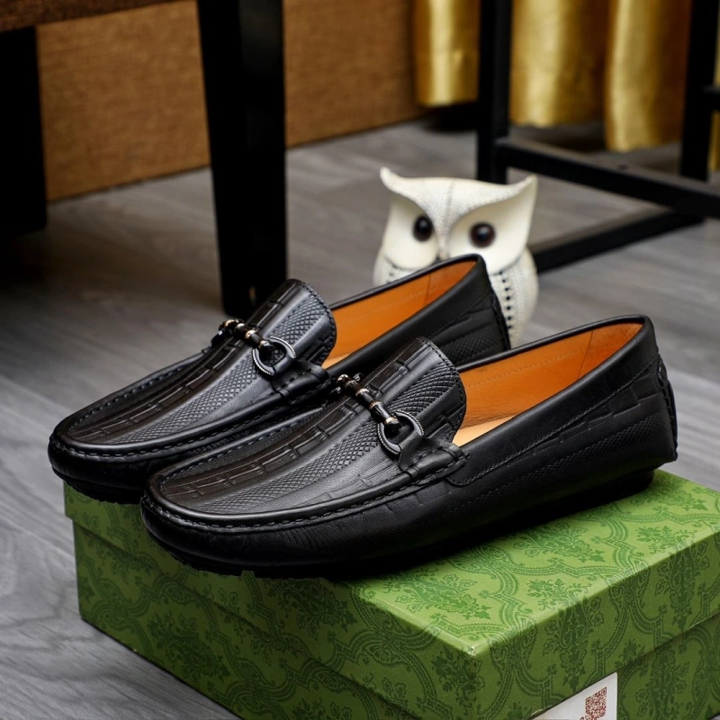 Trendsetting Gxccx Leather Shoes 160385