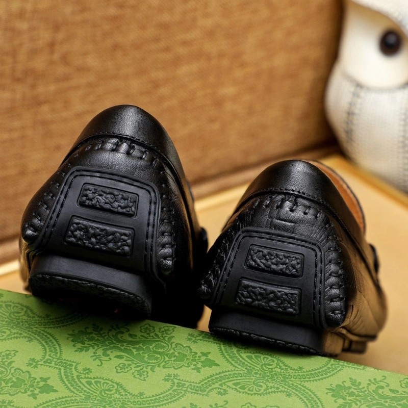 Trendsetting Gxccx Leather Shoes 160385