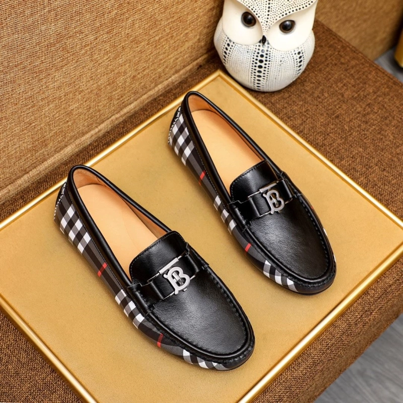 Soft Bxrbxrry Leather Shoes 115221