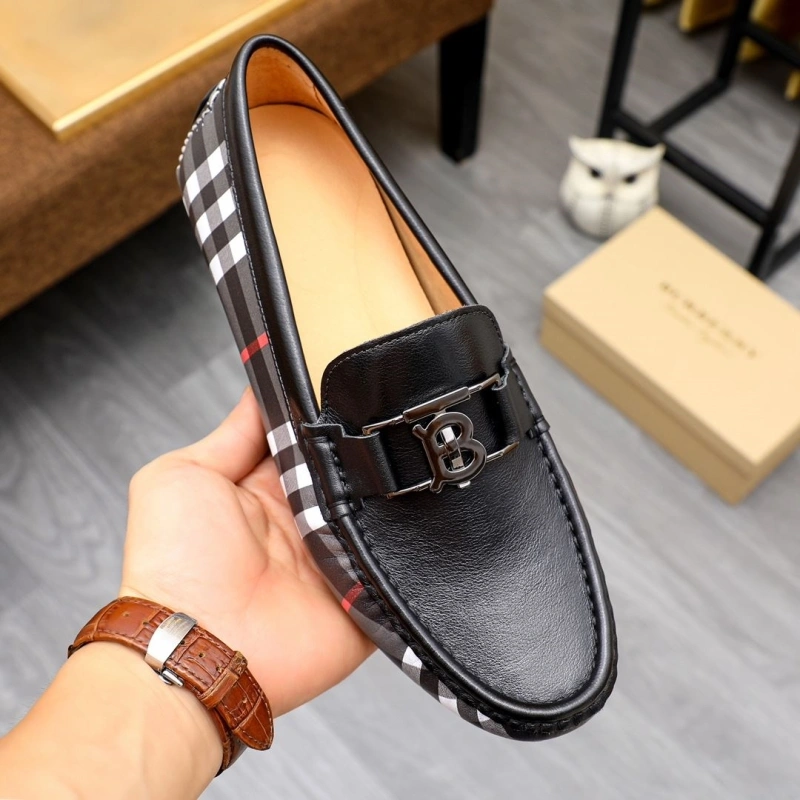 Soft Bxrbxrry Leather Shoes 115221