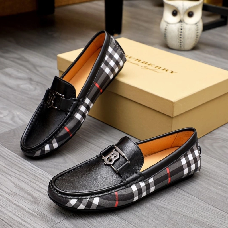 Soft Bxrbxrry Leather Shoes 115221