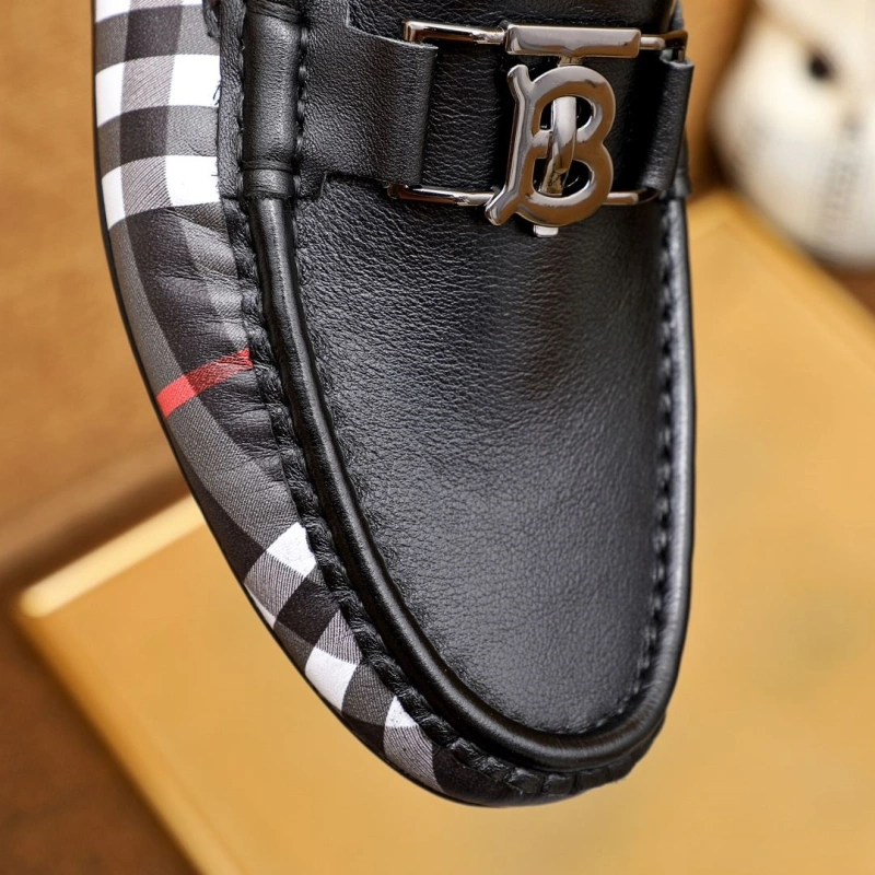 Soft Bxrbxrry Leather Shoes 115221
