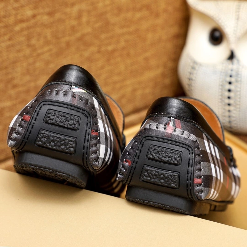 Soft Bxrbxrry Leather Shoes 115221