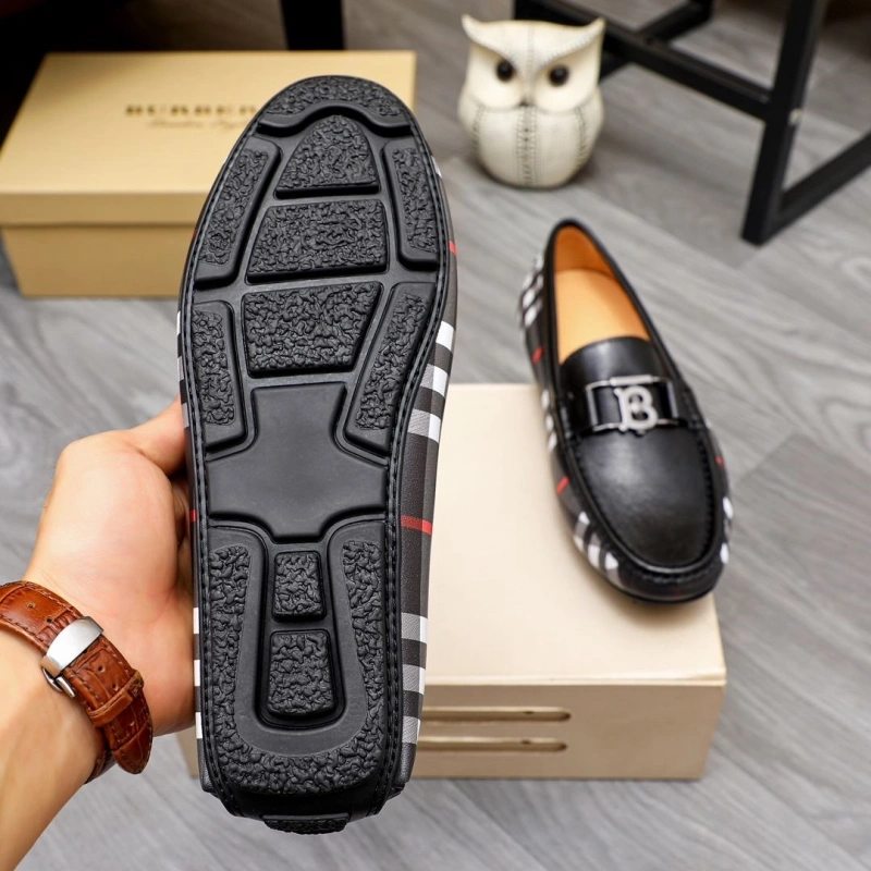 Soft Bxrbxrry Leather Shoes 115221