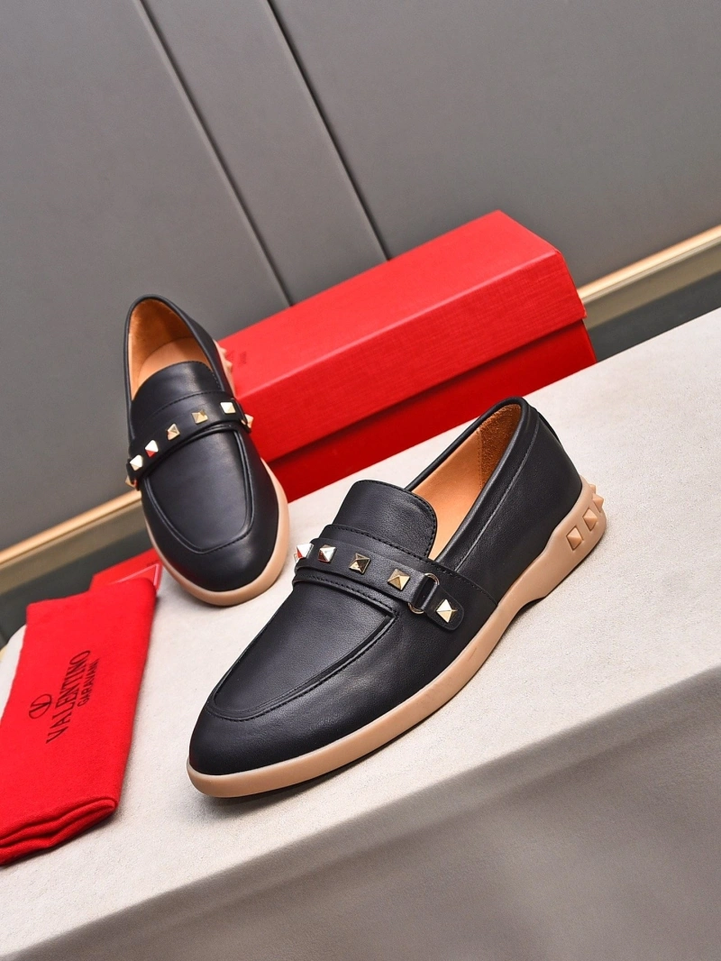 Vxlxntino Leather Shoes Fashionable 231283