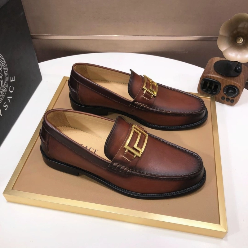 Gxvxnchy Leather Shoes Flexible 153638
