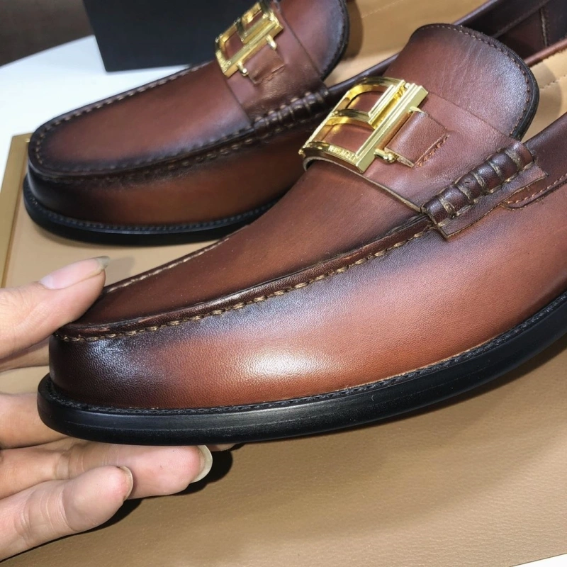 Gxvxnchy Leather Shoes Flexible 153638
