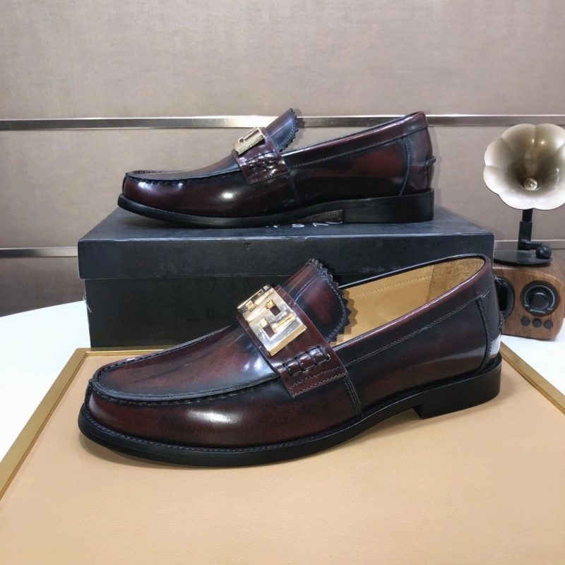 Modern Gxvxnchy Leather Shoes 153647