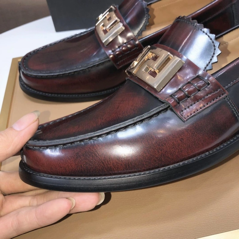 Modern Gxvxnchy Leather Shoes 153647