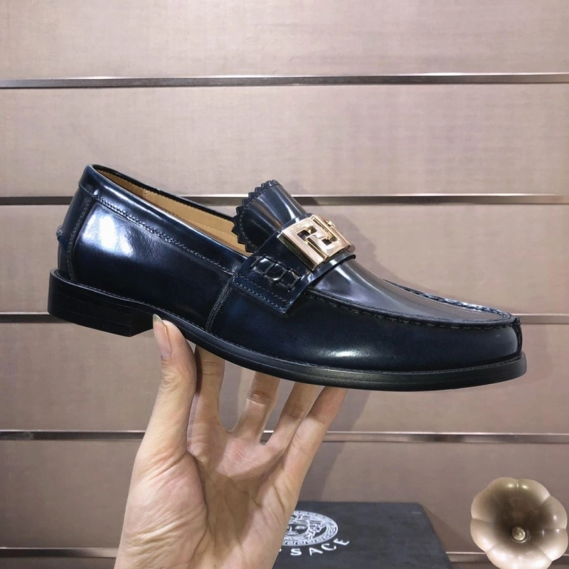 Trendy Gxvxnchy Leather Shoes 153645