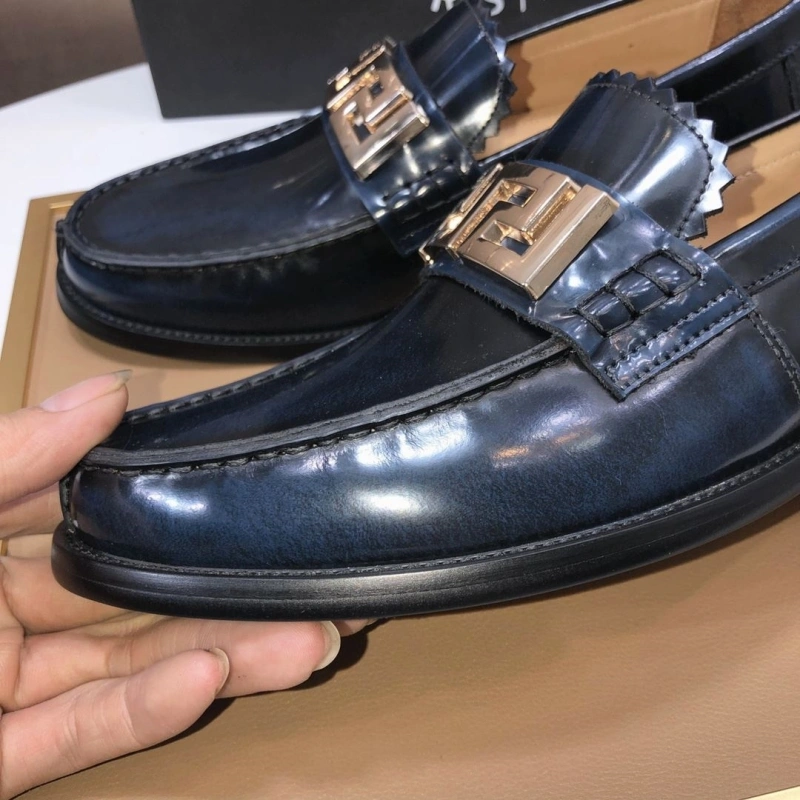 Trendy Gxvxnchy Leather Shoes 153645