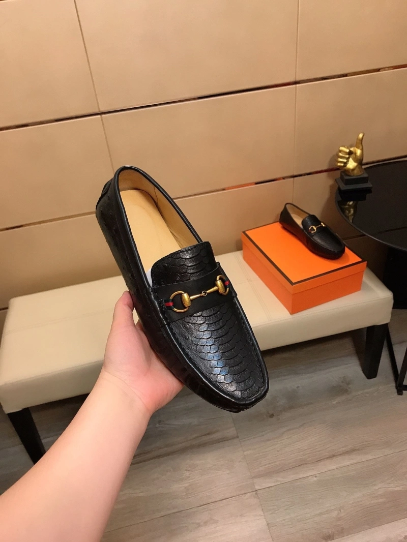 Minimalist Gxccx Leather Shoes 160341