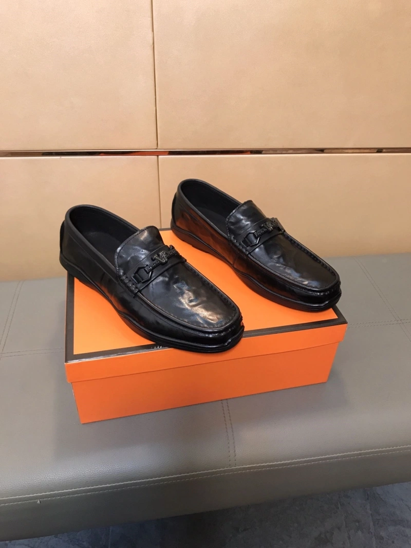 Trendy Gxvxnchy Leather Shoes 153631
