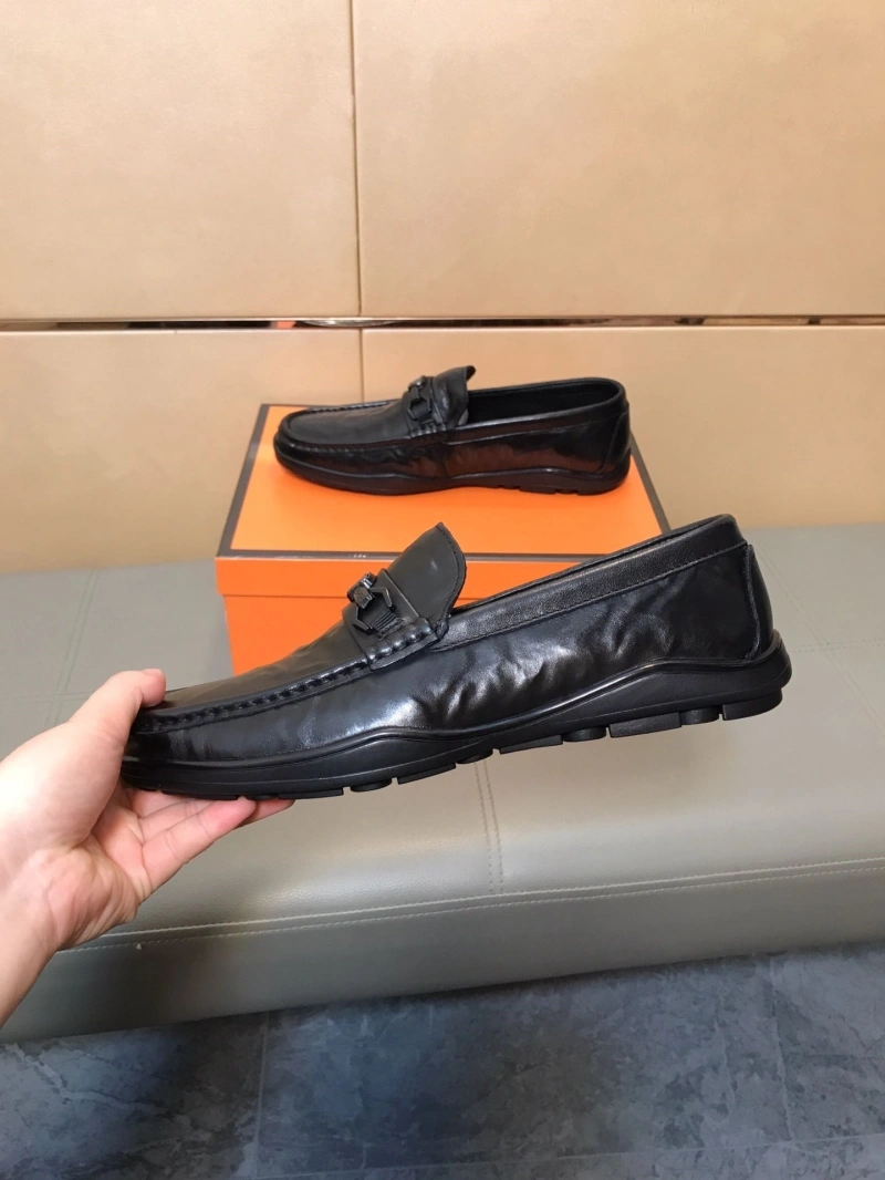 Trendy Gxvxnchy Leather Shoes 153631