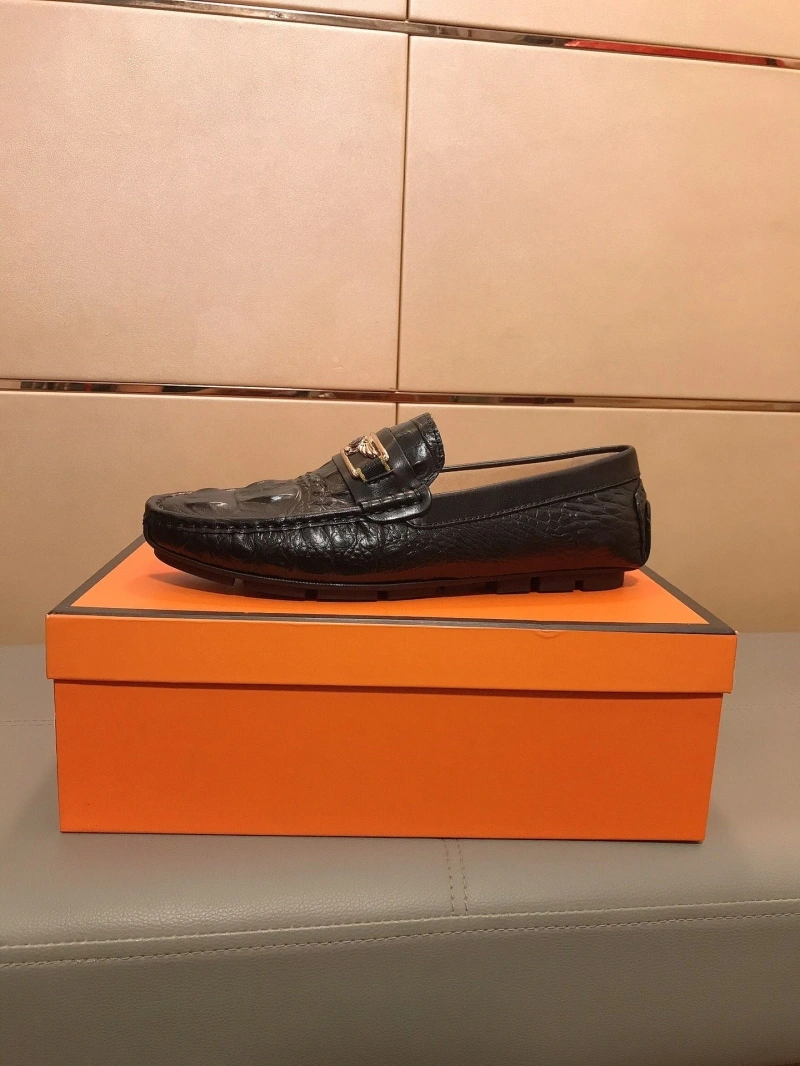 Trendy Bxrbxrry Leather Shoes 115205