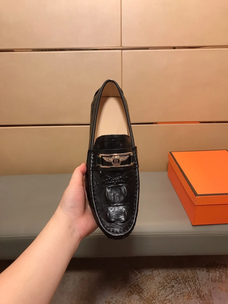 Trendy Bxrbxrry Leather Shoes 115205