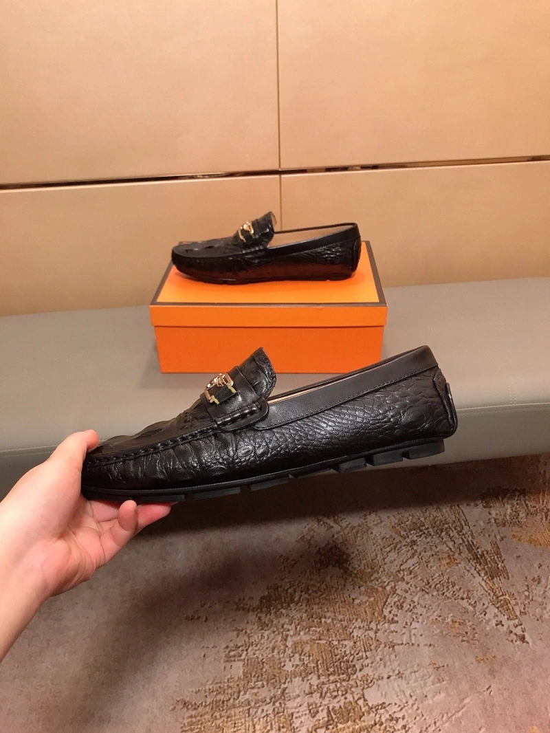 Trendy Bxrbxrry Leather Shoes 115205