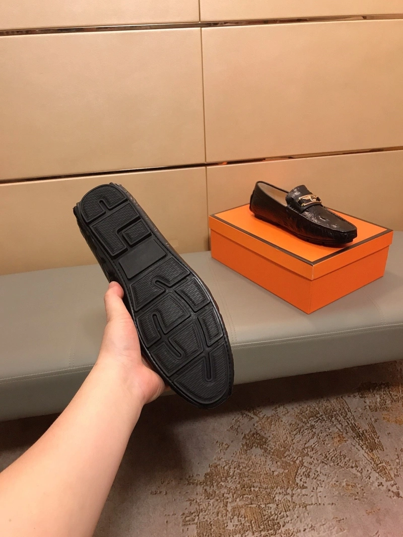 Trendy Bxrbxrry Leather Shoes 115205
