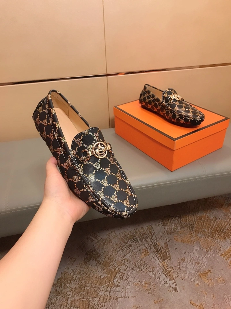 Flexible Gxccx Leather Shoes 160333